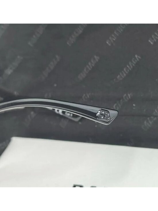 ?- New Authentic Balenciaga BB0093S 001 Curve Cat Sunglasses – Black main image 10